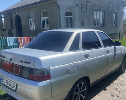 Серый ВАЗ 2110, объемом двигателя 1.6 л и пробегом 320 тыс. км за 1600 $, фото 4 на Automoto.ua