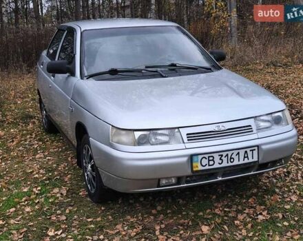 Серый ВАЗ 2110, объемом двигателя 1.6 л и пробегом 192 тыс. км за 2350 $, фото 1 на Automoto.ua