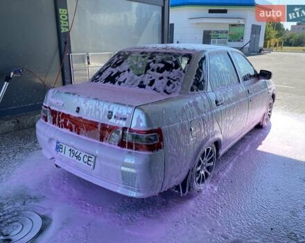Серый ВАЗ 2110, объемом двигателя 1.6 л и пробегом 386 тыс. км за 2500 $, фото 3 на Automoto.ua