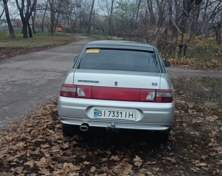 Серый ВАЗ 2110, объемом двигателя 1.6 л и пробегом 220 тыс. км за 2600 $, фото 1 на Automoto.ua