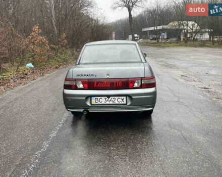 Сірий ВАЗ 2110, об'ємом двигуна 1.6 л та пробігом 175 тис. км за 1750 $, фото 1 на Automoto.ua