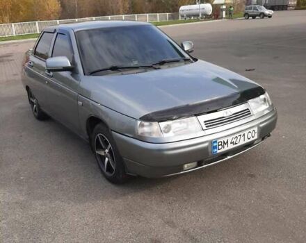 Серый ВАЗ 2110, объемом двигателя 1.6 л и пробегом 93 тыс. км за 2550 $, фото 1 на Automoto.ua
