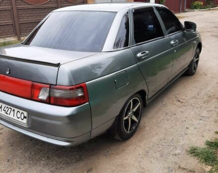 Серый ВАЗ 2110, объемом двигателя 1.6 л и пробегом 92 тыс. км за 2950 $, фото 6 на Automoto.ua