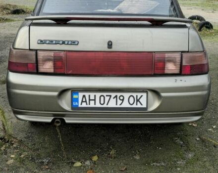 Серый ВАЗ 2110, объемом двигателя 1.5 л и пробегом 500 тыс. км за 800 $, фото 2 на Automoto.ua