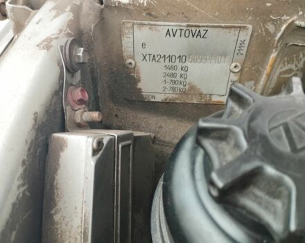 Серый ВАЗ 2110, объемом двигателя 1.6 л и пробегом 245 тыс. км за 3000 $, фото 4 на Automoto.ua