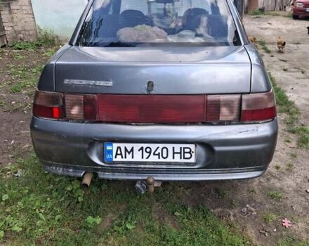 Сірий ВАЗ 2110, об'ємом двигуна 1.5 л та пробігом 219 тис. км за 800 $, фото 1 на Automoto.ua