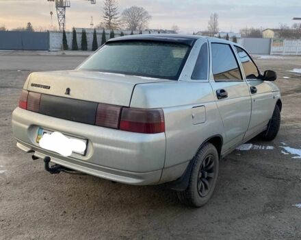 Серый ВАЗ 2110, объемом двигателя 1.5 л и пробегом 200 тыс. км за 2500 $, фото 1 на Automoto.ua