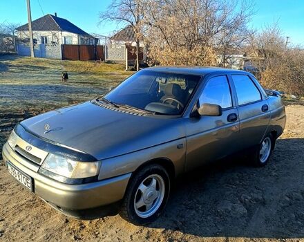 Серый ВАЗ 2110, объемом двигателя 1.5 л и пробегом 200 тыс. км за 1150 $, фото 1 на Automoto.ua