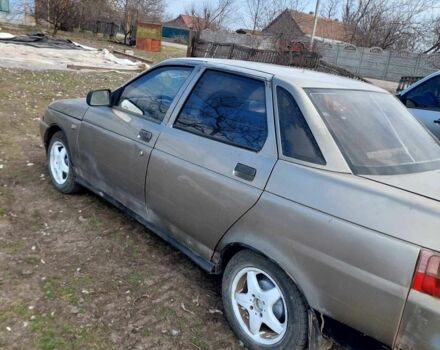 Серый ВАЗ 2110, объемом двигателя 1.5 л и пробегом 56 тыс. км за 903 $, фото 1 на Automoto.ua