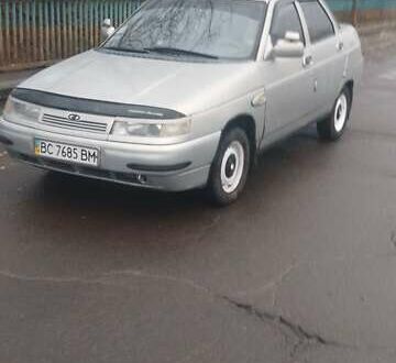 Серый ВАЗ 2110, объемом двигателя 1.5 л и пробегом 320 тыс. км за 1200 $, фото 1 на Automoto.ua