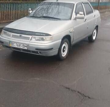 Сірий ВАЗ 2110, об'ємом двигуна 1.5 л та пробігом 320 тис. км за 1200 $, фото 1 на Automoto.ua