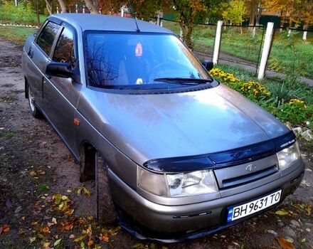 Серый ВАЗ 2110, объемом двигателя 1.5 л и пробегом 212 тыс. км за 1850 $, фото 1 на Automoto.ua