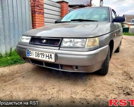 Серый ВАЗ 2110, объемом двигателя 1.5 л и пробегом 202 тыс. км за 1500 $, фото 1 на Automoto.ua
