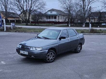 Серый ВАЗ 2110, объемом двигателя 1.5 л и пробегом 190 тыс. км за 1650 $, фото 1 на Automoto.ua