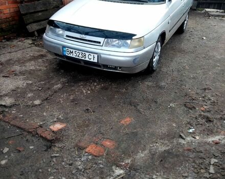 Серый ВАЗ 2110, объемом двигателя 1.5 л и пробегом 280 тыс. км за 1600 $, фото 1 на Automoto.ua