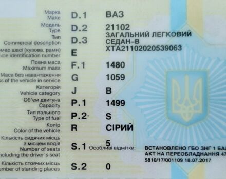 Серый ВАЗ 2110, объемом двигателя 1.5 л и пробегом 2 тыс. км за 800 $, фото 1 на Automoto.ua