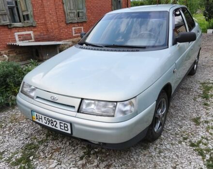 Сірий ВАЗ 2110, об'ємом двигуна 1.5 л та пробігом 118 тис. км за 1990 $, фото 1 на Automoto.ua