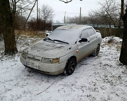 Серый ВАЗ 2110, объемом двигателя 1.5 л и пробегом 280 тыс. км за 750 $, фото 1 на Automoto.ua
