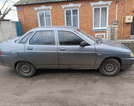 Серый ВАЗ 2110, объемом двигателя 1.5 л и пробегом 350 тыс. км за 1200 $, фото 1 на Automoto.ua