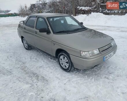 Серый ВАЗ 2110, объемом двигателя 1.5 л и пробегом 230 тыс. км за 1550 $, фото 1 на Automoto.ua