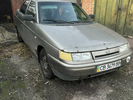 Серый ВАЗ 2110, объемом двигателя 1.5 л и пробегом 288 тыс. км за 1100 $, фото 1 на Automoto.ua