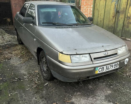 Серый ВАЗ 2110, объемом двигателя 1.5 л и пробегом 288 тыс. км за 1100 $, фото 1 на Automoto.ua