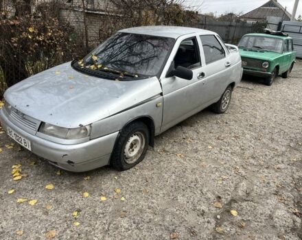 Серый ВАЗ 2110, объемом двигателя 1.6 л и пробегом 280 тыс. км за 650 $, фото 1 на Automoto.ua