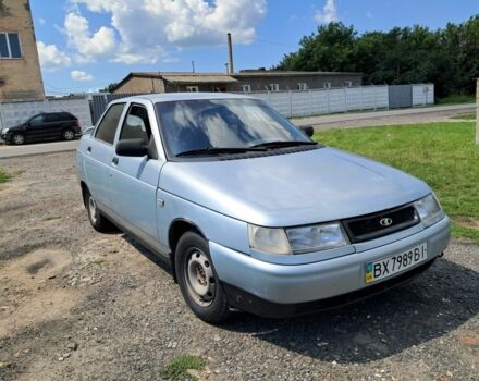 Серый ВАЗ 2110, объемом двигателя 1.5 л и пробегом 203 тыс. км за 1250 $, фото 1 на Automoto.ua