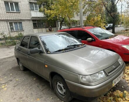 Серый ВАЗ 2110, объемом двигателя 1.6 л и пробегом 205 тыс. км за 974 $, фото 1 на Automoto.ua
