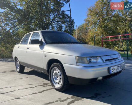 Серый ВАЗ 2110, объемом двигателя 1.5 л и пробегом 220 тыс. км за 1600 $, фото 1 на Automoto.ua