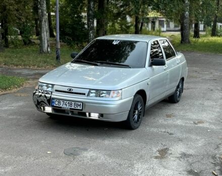 Серый ВАЗ 2110, объемом двигателя 1.5 л и пробегом 220 тыс. км за 2400 $, фото 1 на Automoto.ua