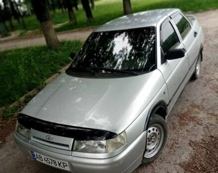 Серый ВАЗ 2110, объемом двигателя 1.5 л и пробегом 202 тыс. км за 1500 $, фото 1 на Automoto.ua