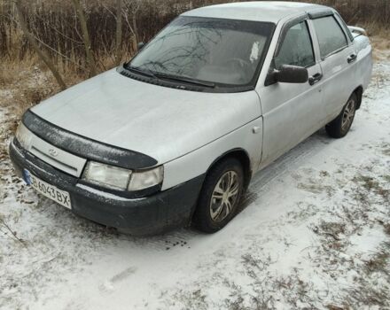 Серый ВАЗ 2110, объемом двигателя 1.5 л и пробегом 307 тыс. км за 1050 $, фото 1 на Automoto.ua