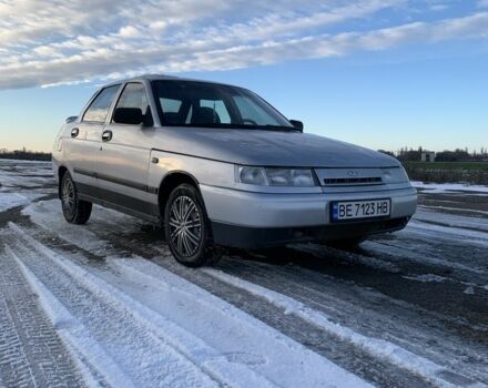 Серый ВАЗ 2110, объемом двигателя 1.5 л и пробегом 180 тыс. км за 1500 $, фото 1 на Automoto.ua