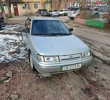 Сірий ВАЗ 2110, об'ємом двигуна 1.6 л та пробігом 190 тис. км за 1100 $, фото 1 на Automoto.ua