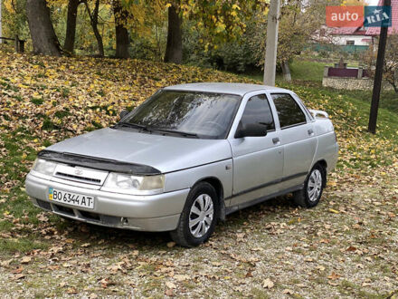 Серый ВАЗ 2110, объемом двигателя 1.5 л и пробегом 130 тыс. км за 1000 $, фото 1 на Automoto.ua