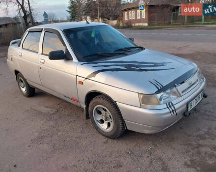 Серый ВАЗ 2110, объемом двигателя 1.5 л и пробегом 370 тыс. км за 1350 $, фото 1 на Automoto.ua