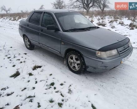 Серый ВАЗ 2110, объемом двигателя 1.6 л и пробегом 130 тыс. км за 950 $, фото 1 на Automoto.ua