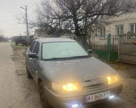 Серый ВАЗ 2110, объемом двигателя 1.6 л и пробегом 330 тыс. км за 1550 $, фото 1 на Automoto.ua