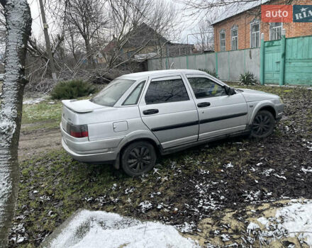 Серый ВАЗ 2110, объемом двигателя 1.6 л и пробегом 120 тыс. км за 1400 $, фото 1 на Automoto.ua
