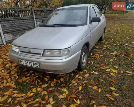 Серый ВАЗ 2110, объемом двигателя 1.6 л и пробегом 451 тыс. км за 1950 $, фото 1 на Automoto.ua