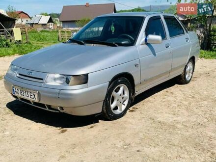 Серый ВАЗ 2110, объемом двигателя 1.6 л и пробегом 255 тыс. км за 1500 $, фото 1 на Automoto.ua