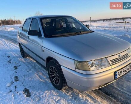 Серый ВАЗ 2110, объемом двигателя 1.6 л и пробегом 118 тыс. км за 2100 $, фото 1 на Automoto.ua