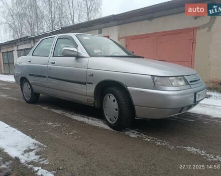 Серый ВАЗ 2110, объемом двигателя 1.6 л и пробегом 166 тыс. км за 1600 $, фото 1 на Automoto.ua