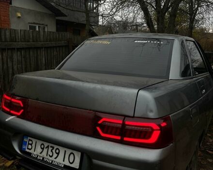 Серый ВАЗ 2110, объемом двигателя 1.6 л и пробегом 267 тыс. км за 1800 $, фото 1 на Automoto.ua