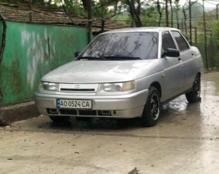 Серый ВАЗ 2110, объемом двигателя 1.6 л и пробегом 300 тыс. км за 900 $, фото 1 на Automoto.ua