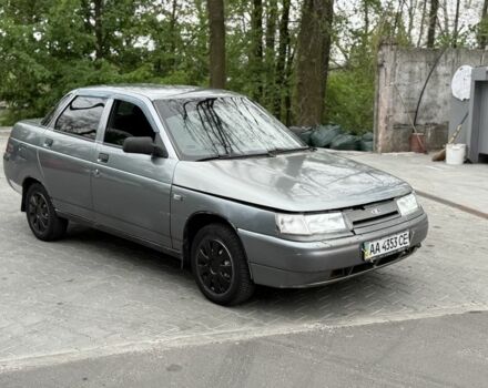 Серый ВАЗ 2110, объемом двигателя 1.6 л и пробегом 220 тыс. км за 1400 $, фото 1 на Automoto.ua