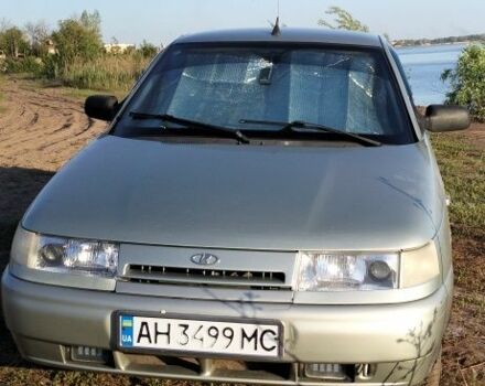 Серый ВАЗ 2110, объемом двигателя 1.6 л и пробегом 222 тыс. км за 1000 $, фото 1 на Automoto.ua