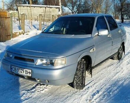 Сірий ВАЗ 2110, об'ємом двигуна 1.6 л та пробігом 287 тис. км за 1950 $, фото 1 на Automoto.ua