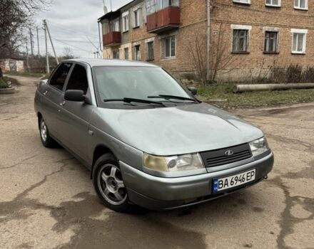 Серый ВАЗ 2110, объемом двигателя 1.6 л и пробегом 300 тыс. км за 1400 $, фото 1 на Automoto.ua